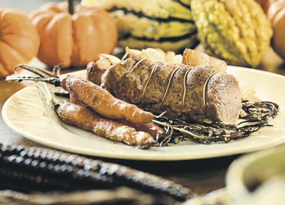 Though sausages and pretzels may be most associated with Oktoberfest, those looking for something a little more substantial can try this recipe for Roast Pork Loin in Bavarian Beer Sauce courtesy of Lowenbrau Brewery.