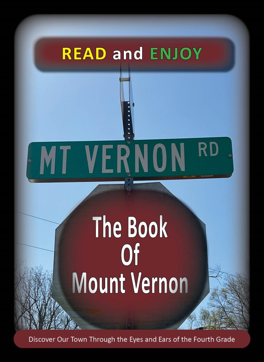 Read and Enjoy: The Book of Mount Vernon is a unique 32-page full color book which features a wide variety of topics and photographs as seen through the eyes of fourth grade students.