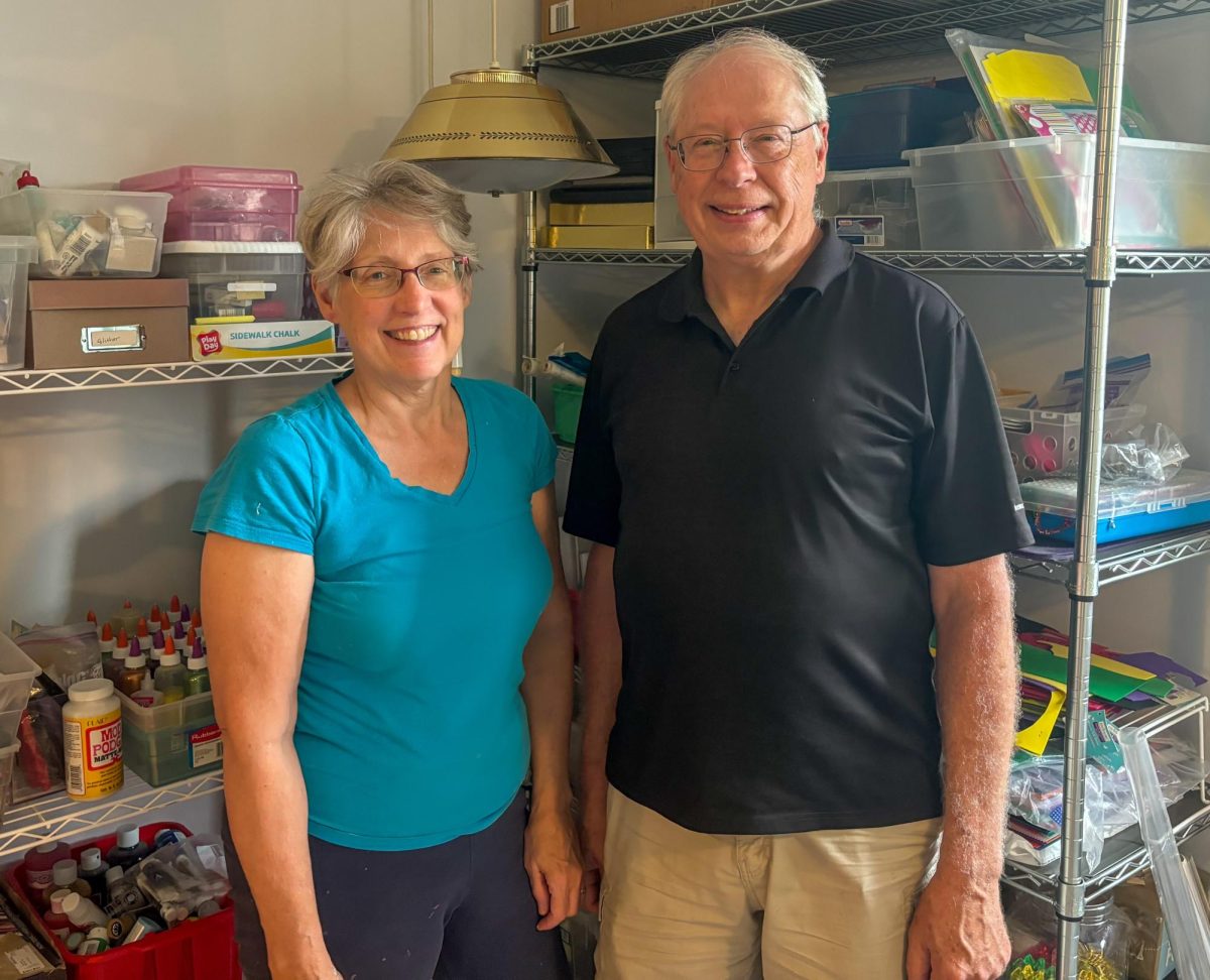 Nina and Gary Scott are the owners of the shop stART. They have been working over the past few weeks to flip the former escape room into an arts and crafts shop and fix-it cafe.