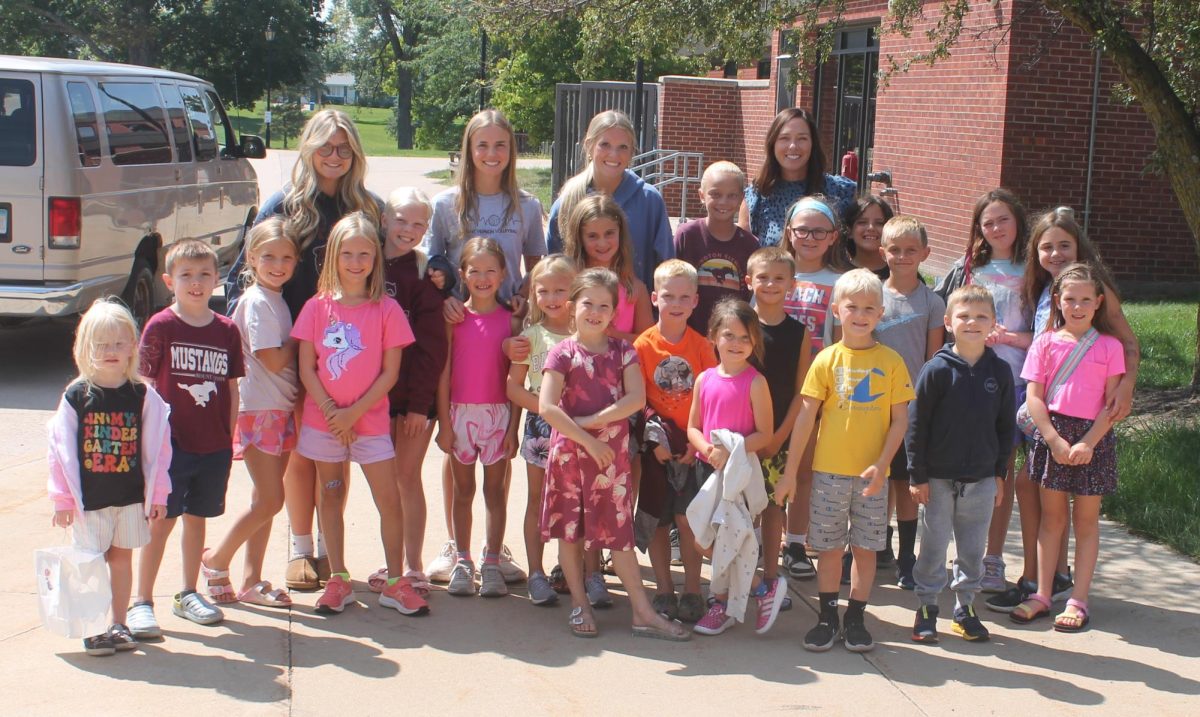 Riniker daycare donates $1,814 to elementary playground