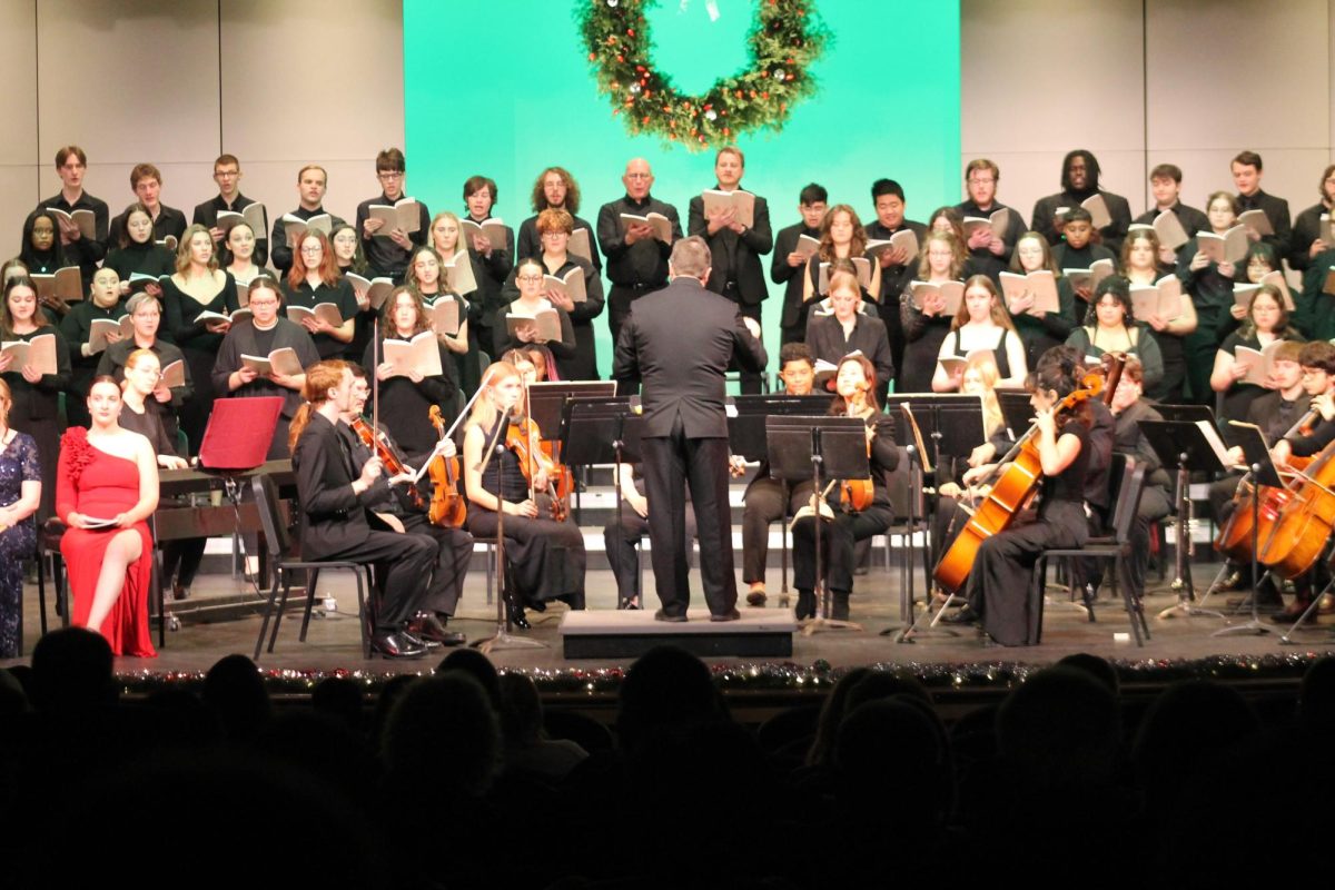 Dr. Joshua W. Neuenschwander conducts the production of “Handel’s Messiah” Wednesday, Dec. 4.