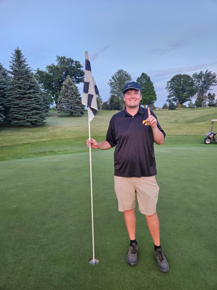 Hole in one at Kernoustie