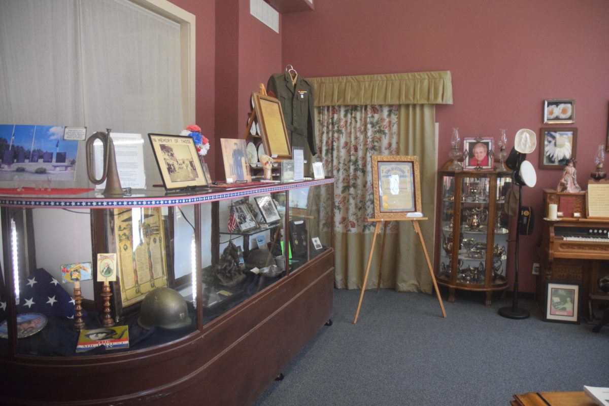 The full 250th Anniversary of America exhibit.