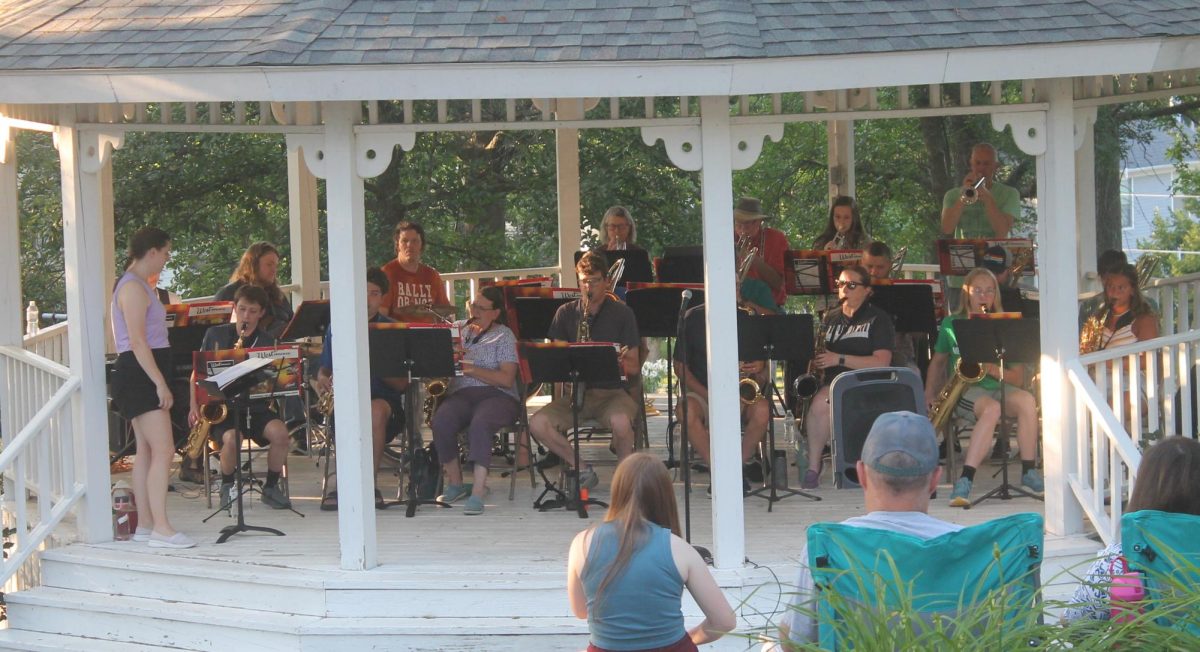The Community Jazz Band plays Tuesday, July 7.