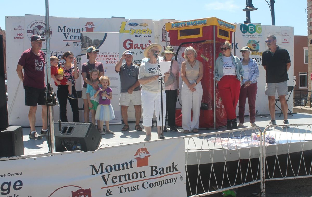 The Mount Vernon-Lisbon Childcare Solutions Group was named the committee of the year by Mount Vernon-Lisbon Community Development Group