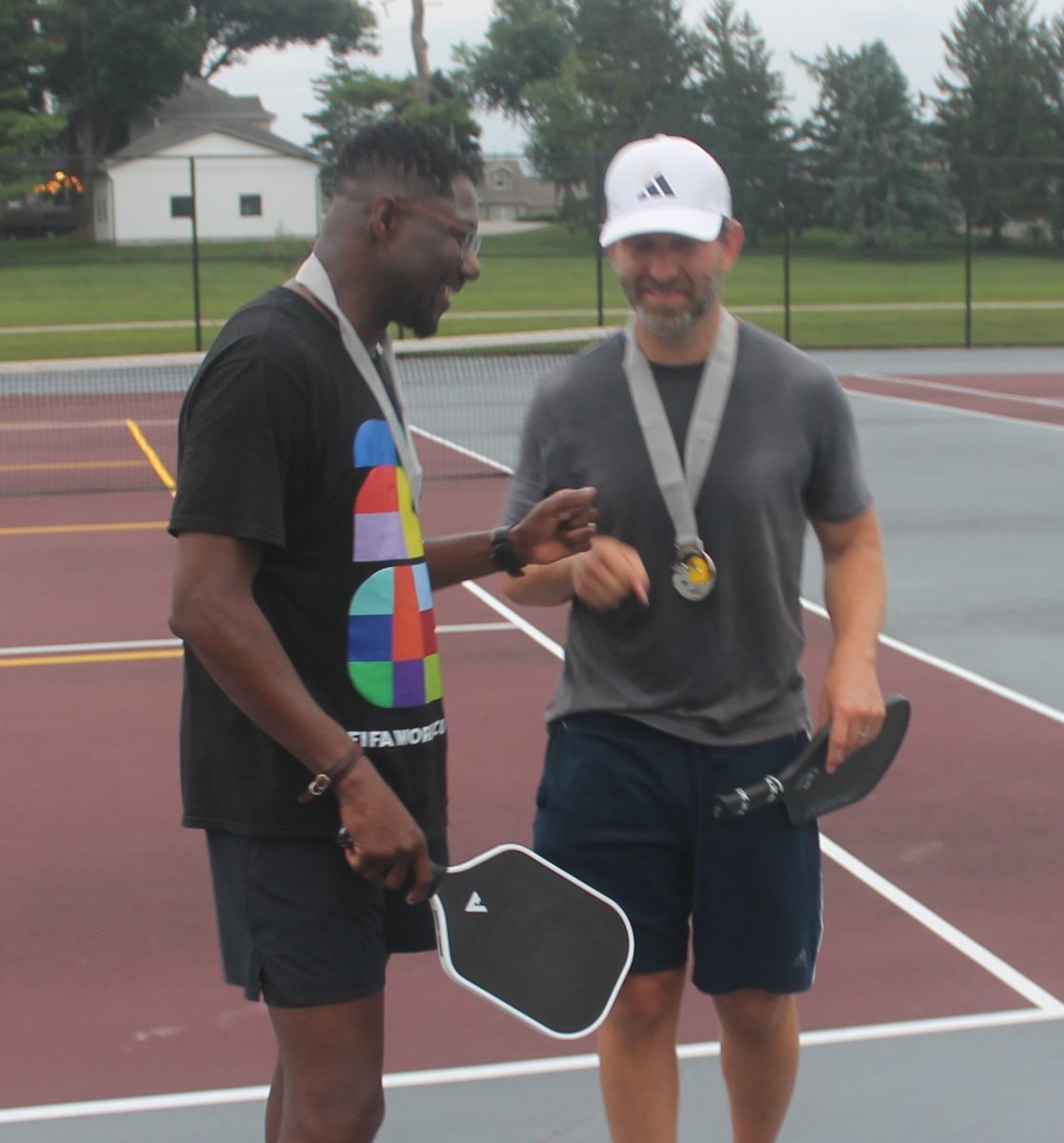 Pickleball tournament winners silver NC